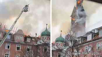 Brand in Münchner Altenheim ausgebrochen – Feuerwehr im Großeinsatz