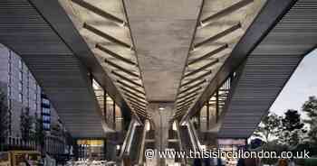 Picture reveals what east London DLR station will look like after £44m upgrade