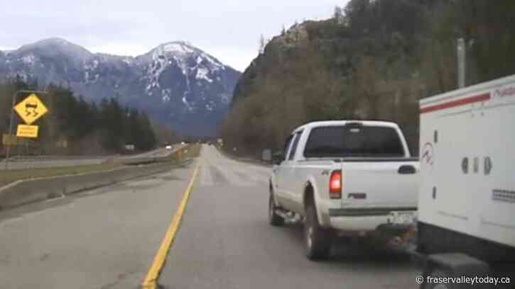 Police seek witnesses, dashcam after man fled police and drove the wrong way on Highway 1 near Hope