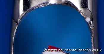 One millimetre Father Christmas created by Bournemouth artist