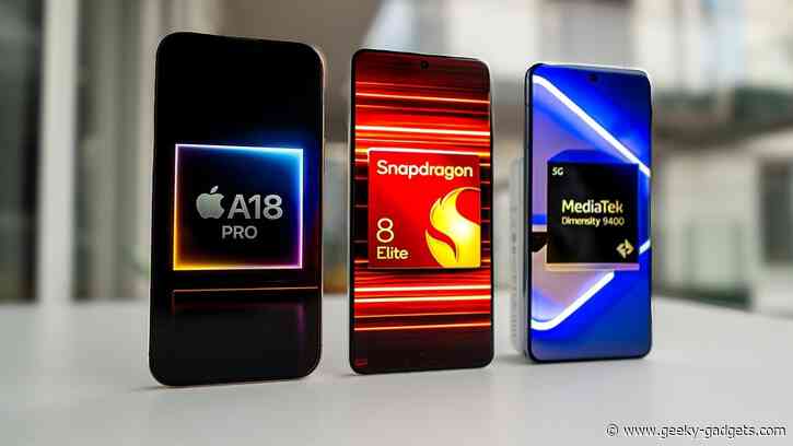 Which Smartphone Chip Reigns Supreme? A18 Pro, Snapdragon 8 Elite, or Dimensity 9400?