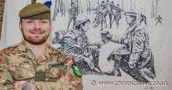 Soldiers keep wartime tradition alive with festive blanket competition