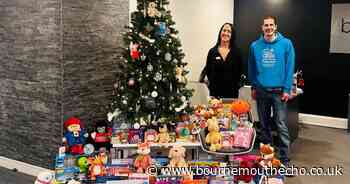 Dozens of toys donated to Bournemouth children's hospice