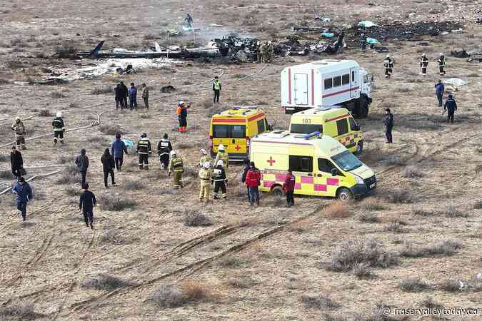 Kazakhstan says at least 28 survived in Azerbaijan Airlines’ plane crash. Over 30 are likely dead