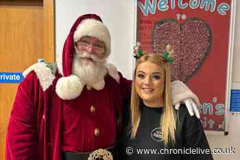 North Tyneside woman spreads Christmas cheer and delivers gifts to children at Freeman Hospital