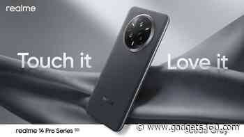 Realme 14 Pro 5G Series With 1.5K Display and 6,000mAh Battery Teased in Suede Grey Colour Ahead of India Launch