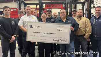 Grant from energy company funds exercise equipment for Ohio firefighters
