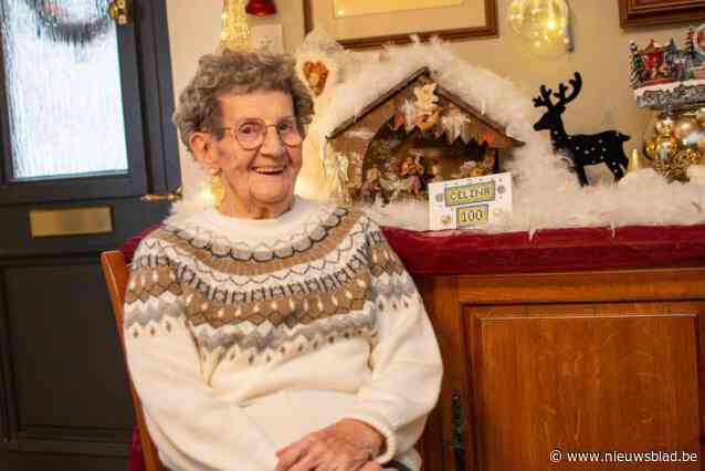 Kerstkind Celientje viert honderdste verjaardag en heeft daar opmerkelijke verklaring voor: “Nooit gedacht dat ik zo oud zou worden”