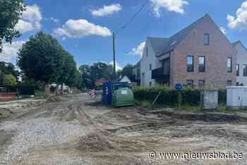 Regen zorgt voor vertraging bij herinrichting Olen-centrum