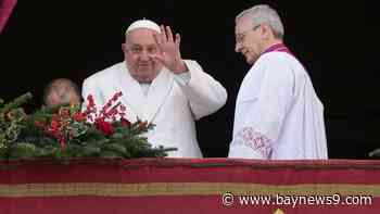 Pope urges 'all people of all nations' to silence arms and overcome divisions in Christmas address