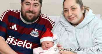 Christmas Day babies bring festive joy for proud parents welcoming Yuletide new-borns