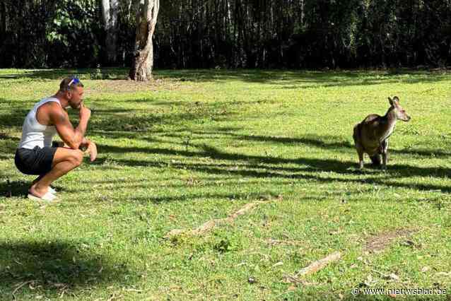 Van Australië over Dubai tot in… Veltem, spits Gilles Dams-Eelen keert na reis rond wereld terug bij HO Veltem: “Ik heb kangoeroevlees gegeten en vlak bij de krokodillen gestaan”