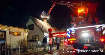 Buurmeisje ontdekt schoorsteenbrand in Afferden