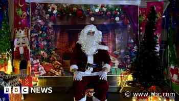 Being Santa is really emotional - council leader