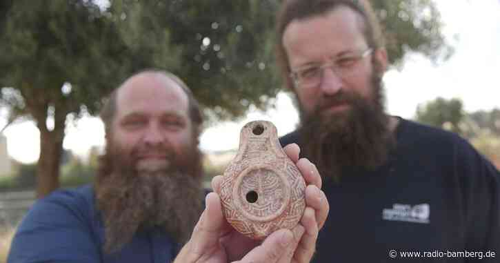 Antike Öllampe bei Ausgrabungen in Jerusalem gefunden