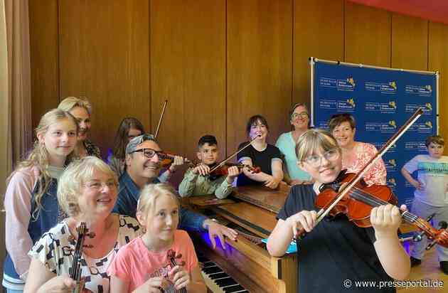 Wenn hörgeschädigte Kinder die Musik spüren / "Aus der Stille in den Klang" startet 2025 bundesweit