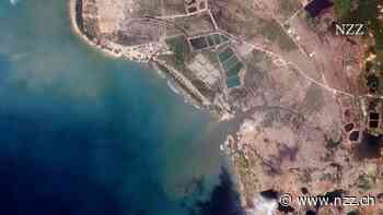 AUS DEM ORBIT - Der Tsunami von 2004: Satellitenbilder zeigen die verheerende Zerstörung