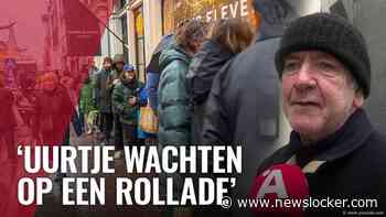 Kerstdrukte bij bakker, slager èn spelletjeswinkel