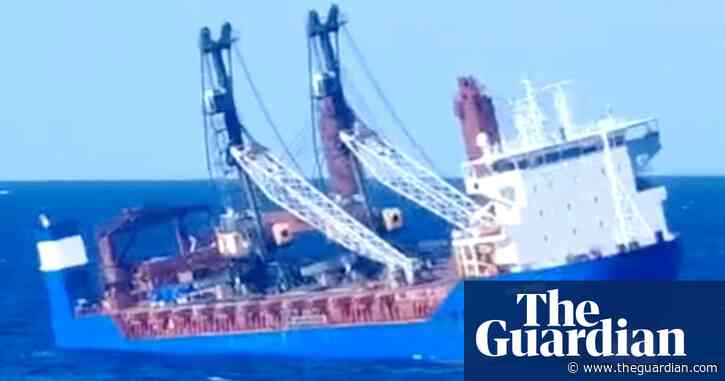 Russian cargo ship’s owner says sinking in Mediterranean was ‘act of terrorism’
