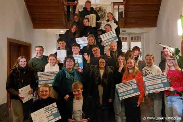 Leerlingen vallen in de prijzen met hun mini-onderneming