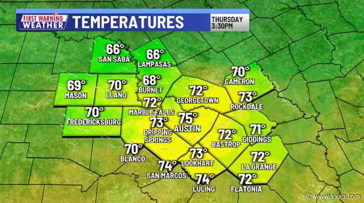 Clouds, fog, and showers this morning