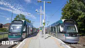Reduced losses of £26m reported by tram operator