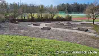 Umgestaltung des alten Skatepark fast fertig: Er soll im Frühjahr eine grüne Oase werden