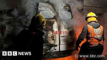 Five Gaza journalists killed in Israeli strike