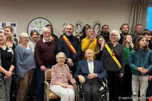 Herman blaast 100 kaarsjes uit