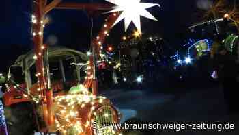 Weihnachtlich: So schön war die Lichterfahrt in Sickte