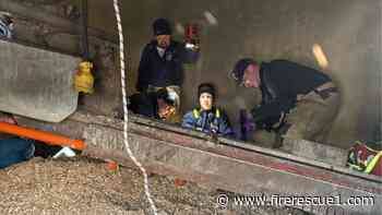 Tourniquet, tech rescue work save patient trapped by auger in Wis. silo
