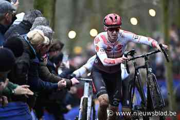“Ik heb vooral niet geprobeerd om Mathieu te volgen”: Michael Vanthourenhout staat een eerste keer op het podium in Gavere