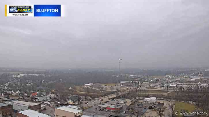 More gloomy skies this afternoon