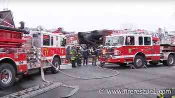 D.C. firefighters rescue driver in fiery crash, collapse at daycare