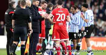 Fuming Michael Carrick's honest verdict on Boro's Sheffield Wednesday collapse