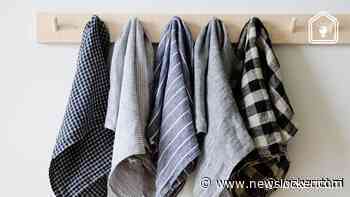 Met deze simpele tip drogen je handdoeken en theedoeken weer goed af