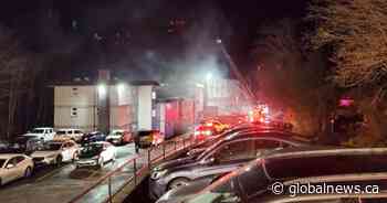 Christmas Day apartment fire drives families from homes in Prince Rupert, B.C.