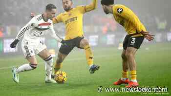 ManUnited gaat met tien man ook bij Wolverhampton onderuit