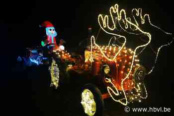 110 tractoren en duizenden lichtjes: Kerstrun sluit het jaar feestelijk af in Bilzen