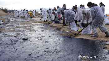 Ölpest nach Tankerunglück: Moskau ruft Katastrophenfall an Schwarzmeerküste aus