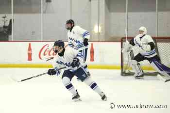 Yorktown ice-hockey team nets four straight goals in victory