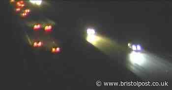 M5 vehicle fire sparks lane closures and delays