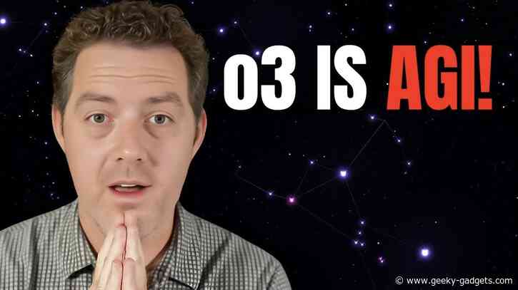 New OpenAI o3 AI Model : A Giant Leap Toward Artificial General Intelligence (AGI)
