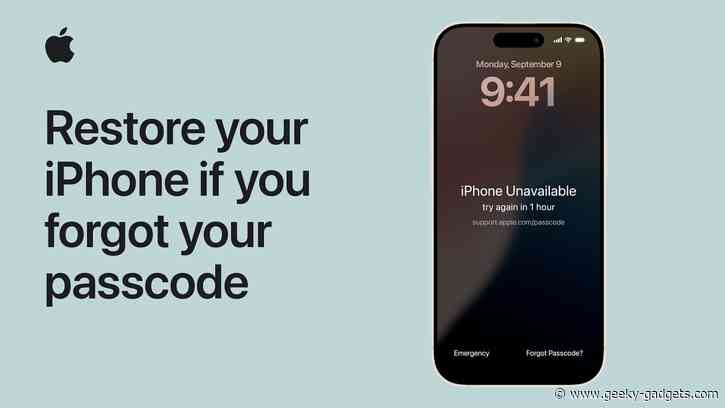 OMG! I Forgot My iPhone Passcode! Don’t Worry, Do This…