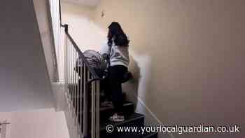 Sutton mum-of-three 'living in fear every day' in mouldy flat