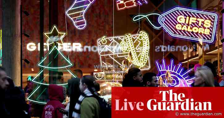 More UK retailers in critical financial distress, as Boxing Day sales footfall drops – business live