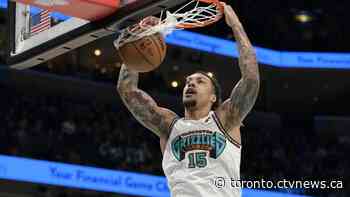 Grizzlies set record in dunking Raptors 155-126, Toronto loses ninth in a row