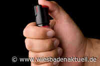 Pfefferspray-Angriff auf jungen Mann in Wiesbaden