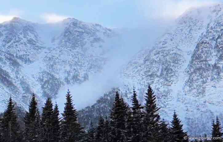 Christmas Eve Avalanche Rattles Northeast's Tallest Peak