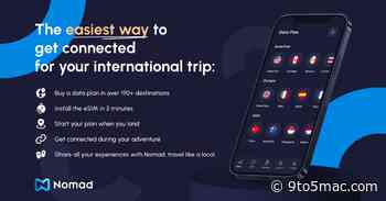 Nomad makes traveling a breeze with affordable eSIMs for iPhone [Save 20%]